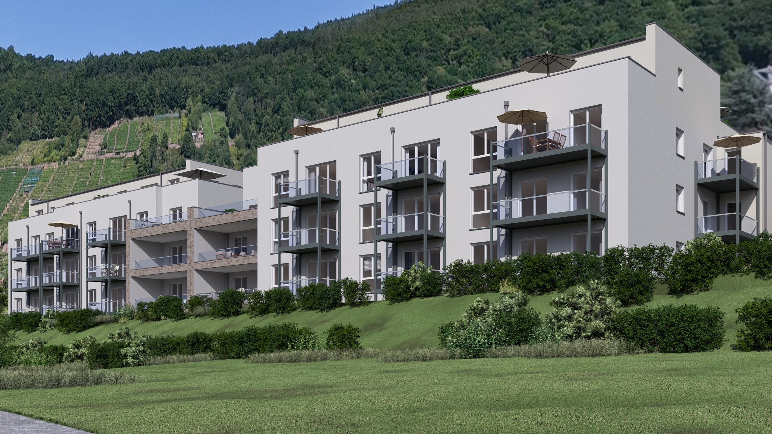Neubau-Ensemble mio Mainufer in Klingenberg am Main